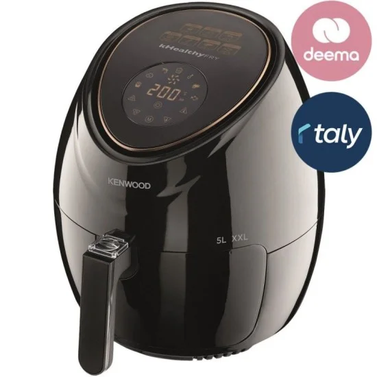 Kenwood 5L Air Fryer, 1500W - Black